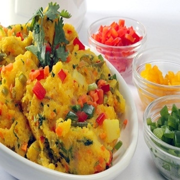 Cornmeal Upma || Namaste Breakfast