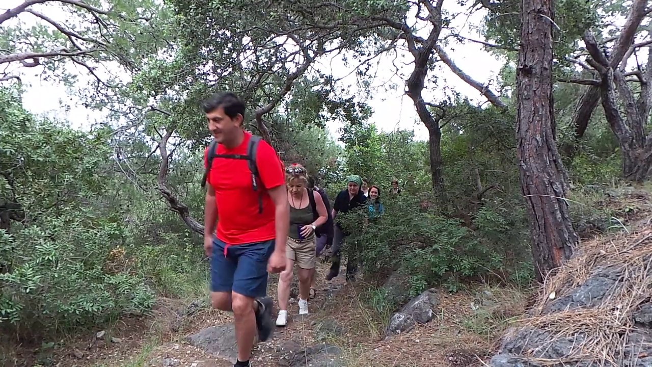 fetiye,dar boğaz denize yürüyüş 04-05-2014