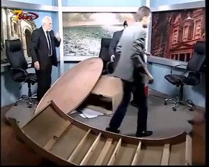 Canlı yayında inanılmaz kavga!