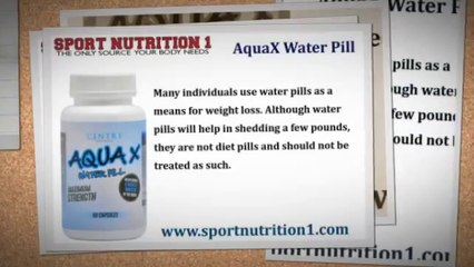 Water Pills For Weight Loss