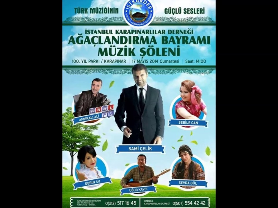 İSTKARDER "AĞAÇLANDIRMA BAYRAMI ve DEV MÜZİK EĞLENCE ŞÖLENİ