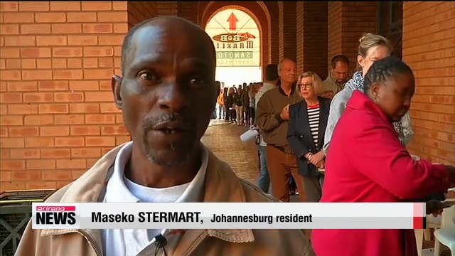 South Africans vote in general elections
