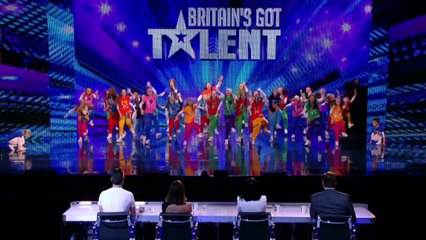 Britain's Got Talent 2013 - 086 - Week 5 Auditions - Youth Creation Street Dancing On The BGT Stage