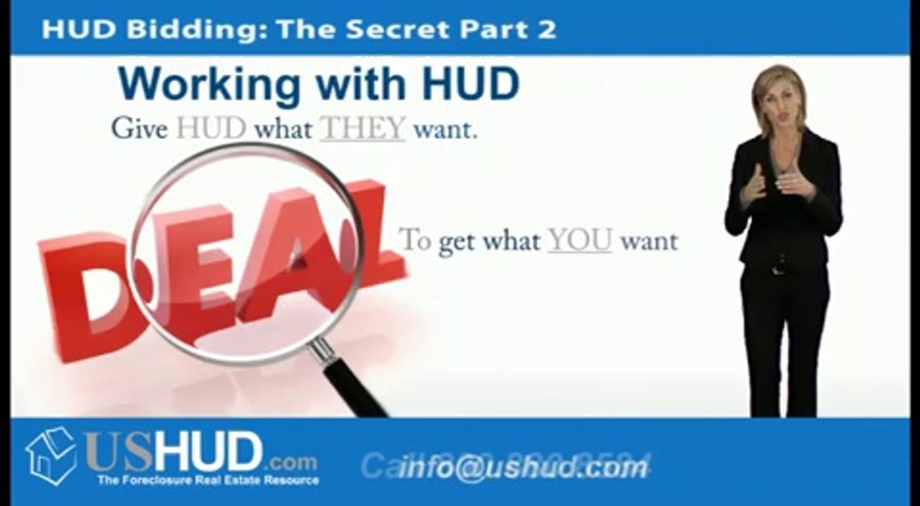 HUD Foreclosure  Bidding on a HUD Foreclosure - Part II of III