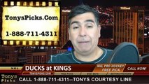 NHL Playoff Odds Game 3 LA Kings vs. Anaheim Ducks Pick Prediction Preview 5-8-2014