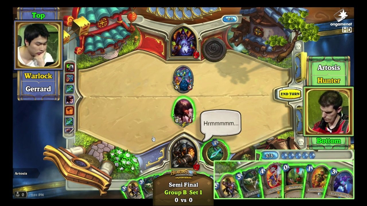 [VOD] Semi-Finals :: Group B :: HearthStone Invitational - 1