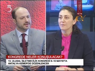 13.Ulusal İşletmecilik Kongresi başlıyor.