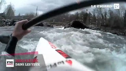 Dans les yeux d'une championne de kayak