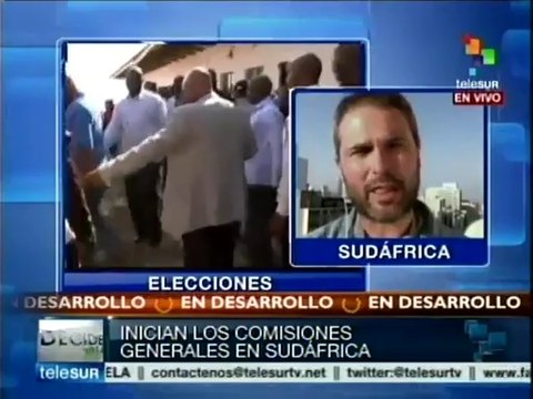 Sin malas noticias ni imprevistos se vota hoy en Sudáfrica