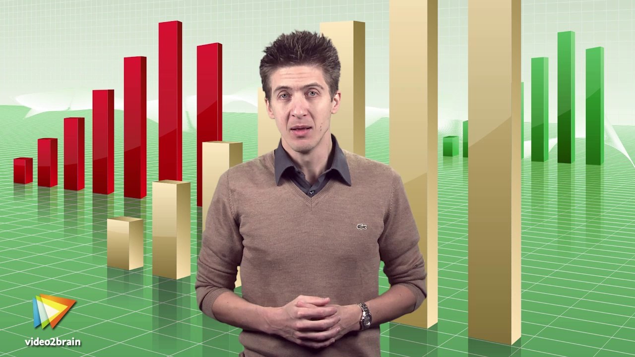 Les graphiques avec Excel 2013 : trailer | video2brain.com