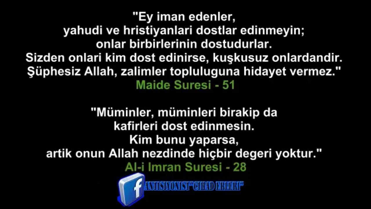Kadim Dostumuz ABD'dir  ve bu sözün hükmü