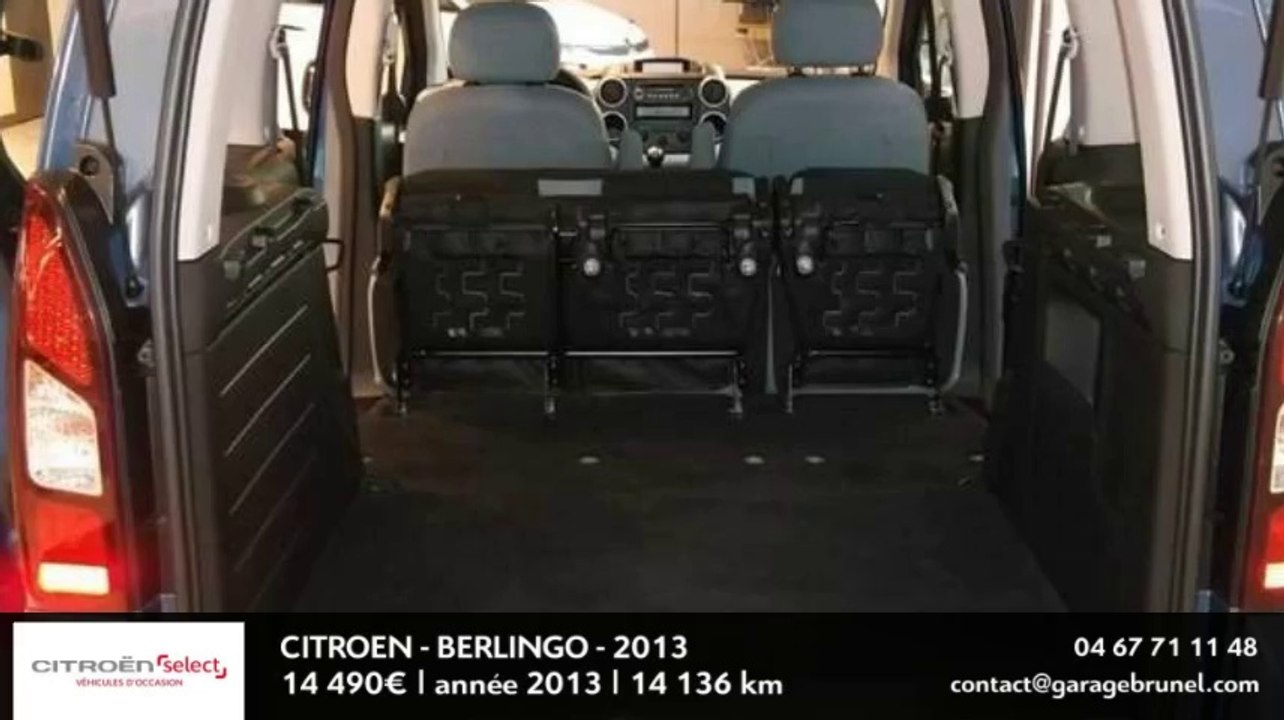 Annonce Occasion CITROEN Berlingo II Multispace Multispace HDi 90 Confort 2013