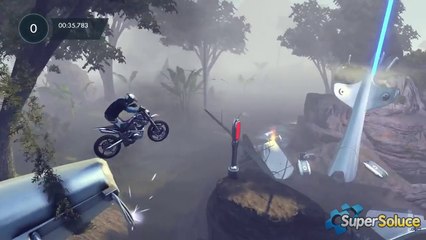 Crash dans les marais - Médaille d'or - Trials Fusion