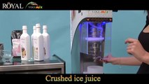 Frozen yogurt machine- crushed ice juice making using Yogumix