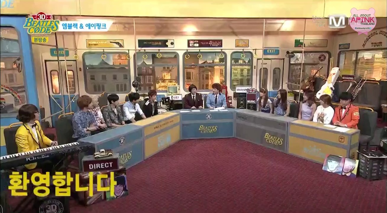 [Thai Sub] 140415 Beatles Code (Apink&Mblaq)