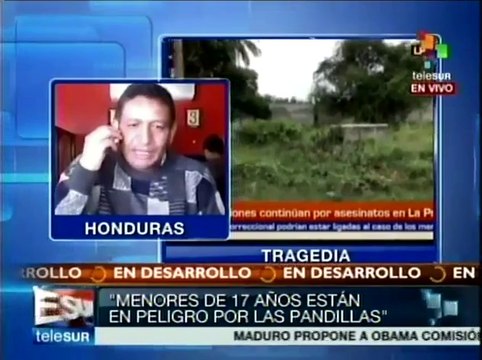 Gobierno hondureño es responsable de asesinatos de niños: ONG