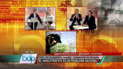 Exministros critican iniciativa legislativa para que FFAA luchen contra narcotráfico (1/2)