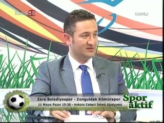 Ergüder Sümbüloğlu Kanal 58'de Zonguldak Maçı Öncesi 🔥