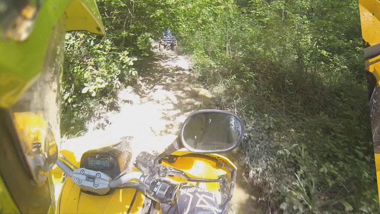 [ sortie de proximité en terrain privé Quad Salvetain ] 4/05/2014 1 video