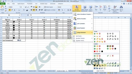 Excel Koşullu biçimlendirme yenilikleri