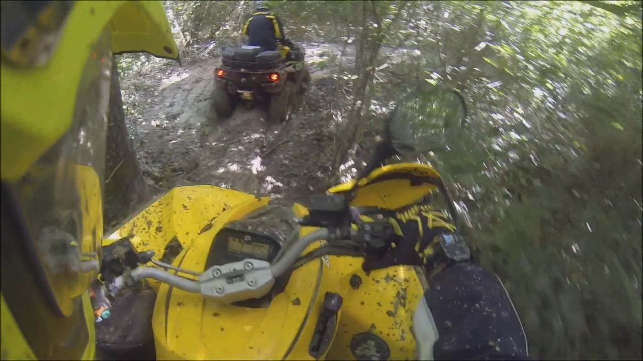 [ sortie de proximité en terrain privé Quad Salvetain ] 4/05/2014  2eme  video