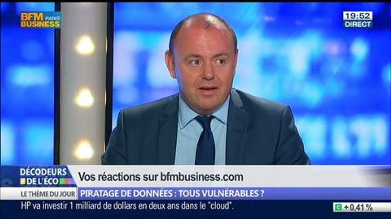 Piratage de données: sommes-nous tous vulnérables ?, dans Les Décodeurs de l'éco - 07/05 3/5
