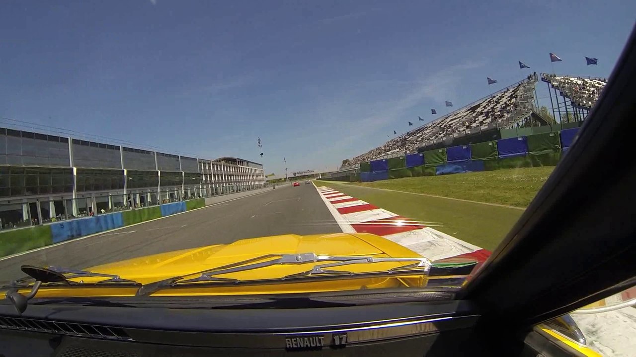 Classic Days 2014, Renault 17 TS injection sur circuit