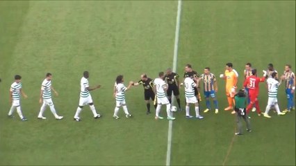 ΑΠΟΕΛ-Ομόνοια είσοδος ομάδων