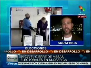 Sudáfrica: masiva participación en elección retrasa cierre de casillas