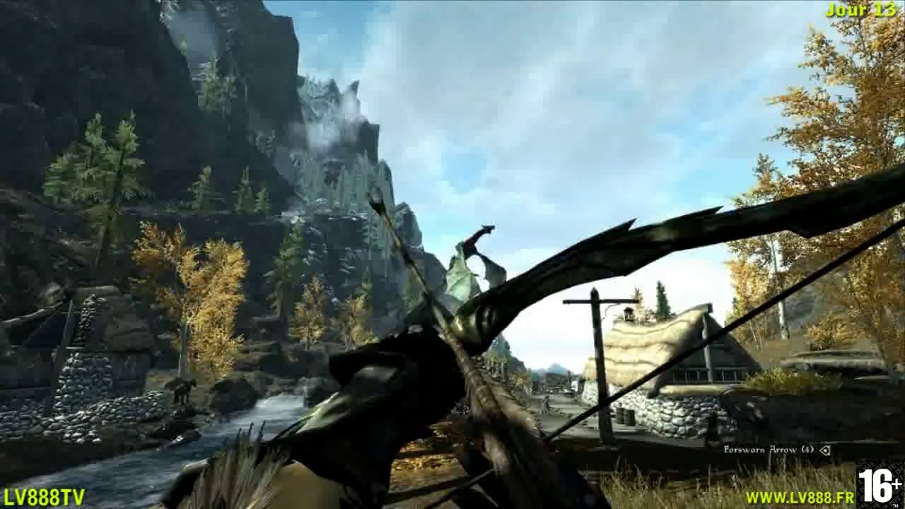 The Skyrim Experience - Immersive Mod [Fr] - Episode n°36 - Le Destin de l'Enfant Dragon - LV888 TV