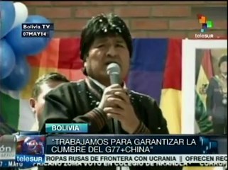 Preside Bolivia este año el Grupo de los 77 más China