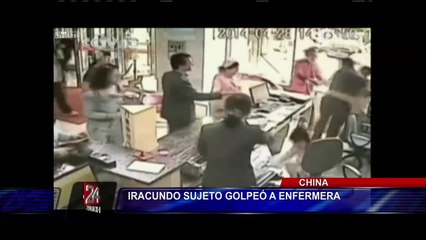 Un hombre agredió a una enfermera por negarse a atender a su esposa en China