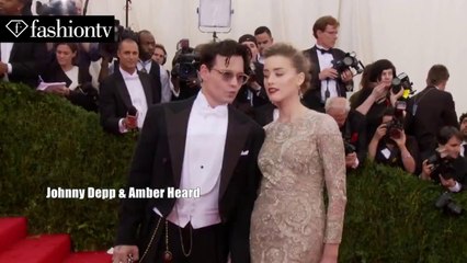 Johnny Depp and Amber Heard ( Met Gala 2014 )