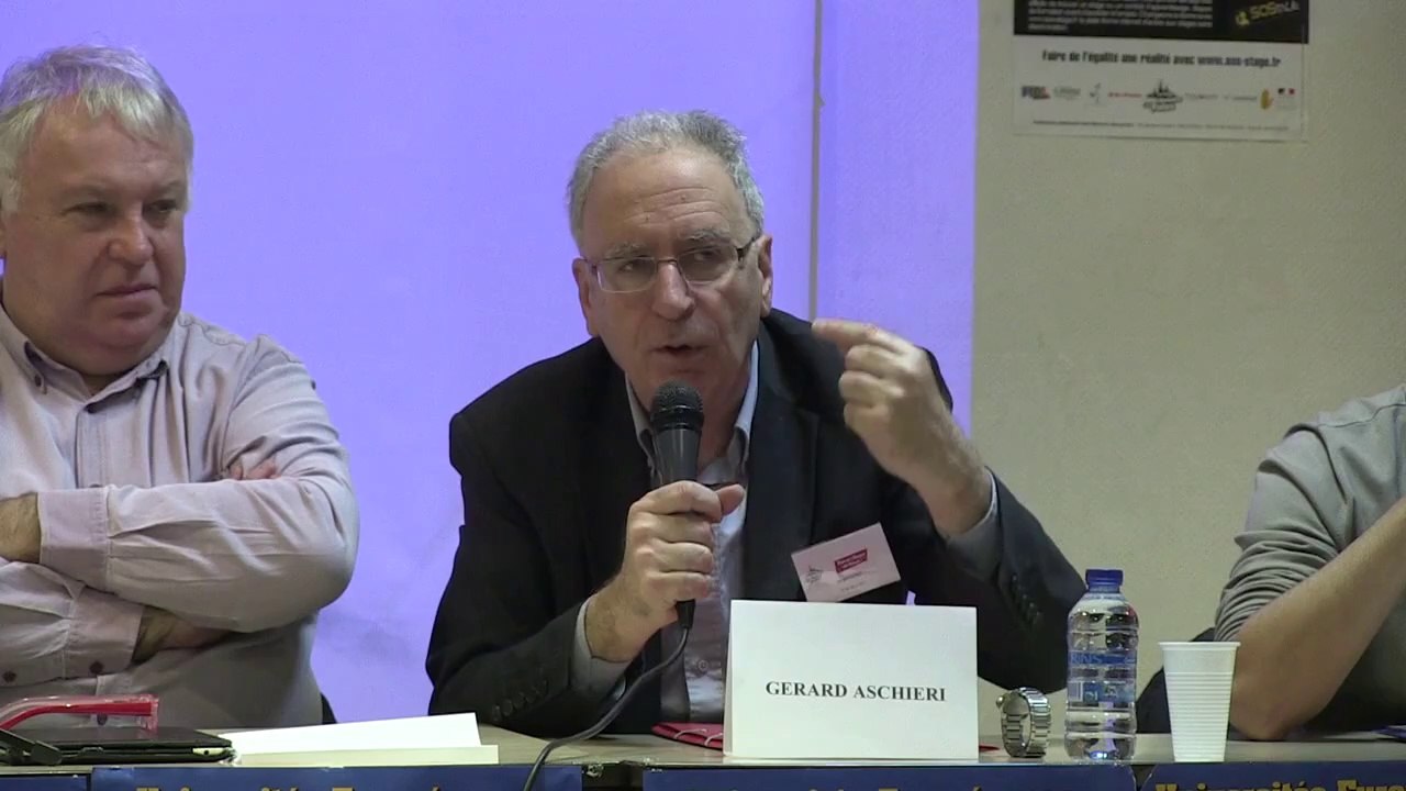 Emploi : Gérard Aschieri, ex SG de la FSU