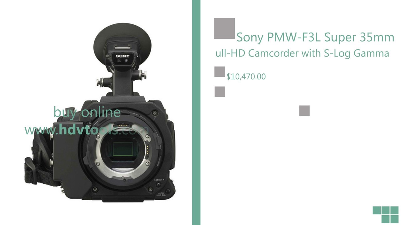 Sony PMW-F3L Price $10470 Brand New with Warranty