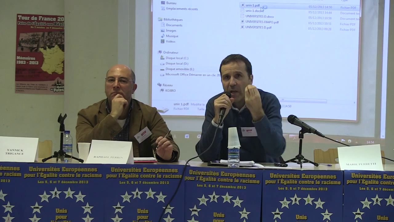 Samuel Thomas - Ouverture des univ. d'automne des maisons des potes 2013