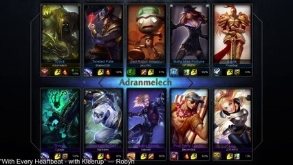 Replay League of Legends - Dimanche 4 Mai 2014