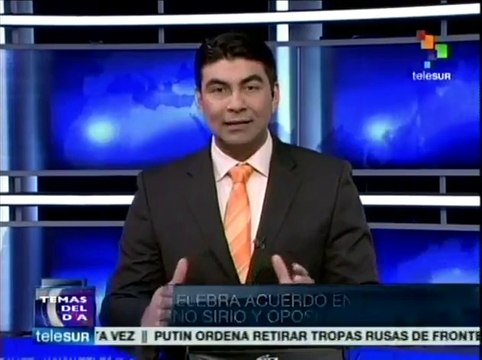 Rusia celebra acuerdo alcanzado en Siria entre gobierno y rebeldes