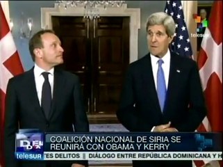 EE.UU. reconoce diplomáticamente a la Coalición Nacional de Siria