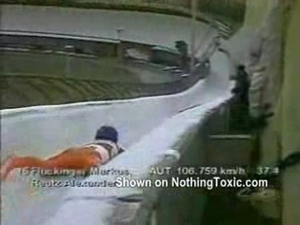 Accident de Luge