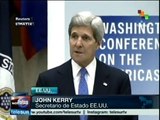 Apoyamos el diálogo promovido por Unasur en Venezuela: John Kerry