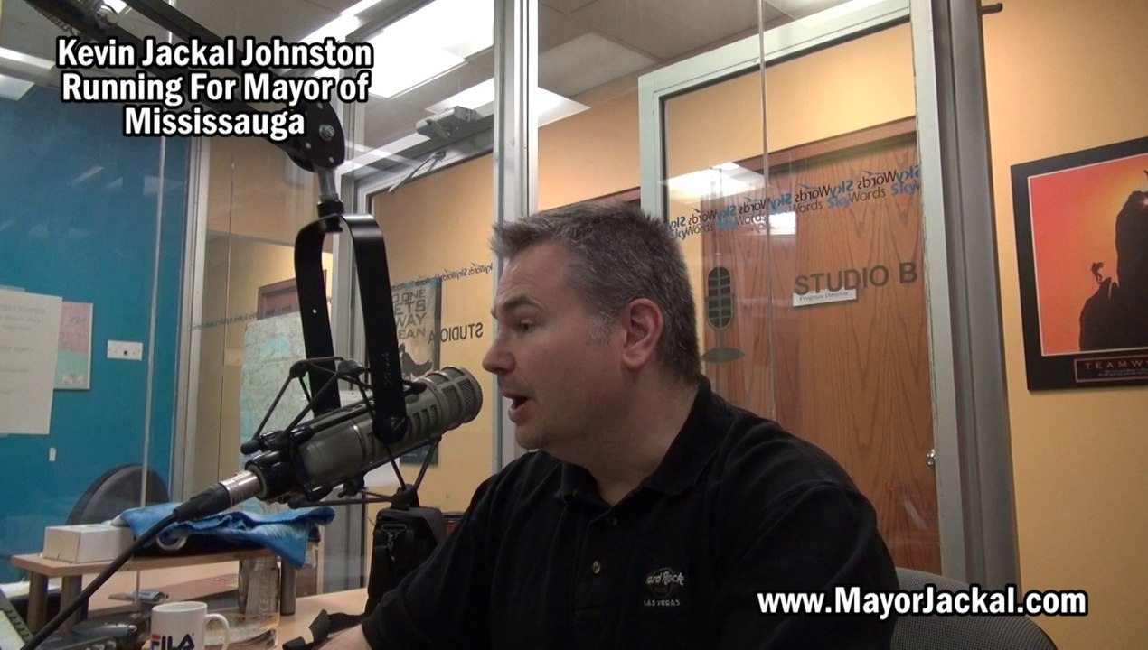 Mayor Race Mississauga - Kevin Jackal Johnston To Reduce The Mayor's Salary By $39,000