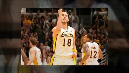 Descargar video: 18$ COD NBA Jersey Los Angeles Lakers Cheap Sasha Vujacic home jerseys Wholesale