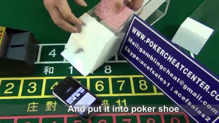 Automatic-shuffler-system-for-baccarat-cheating