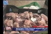 Intervienen mercado en La Victoria con productos en estado de putrefacción