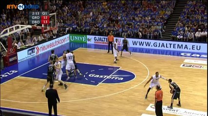 Beslissingswedstrijd Flames - Den Bosch eerste helft - RTV Noord