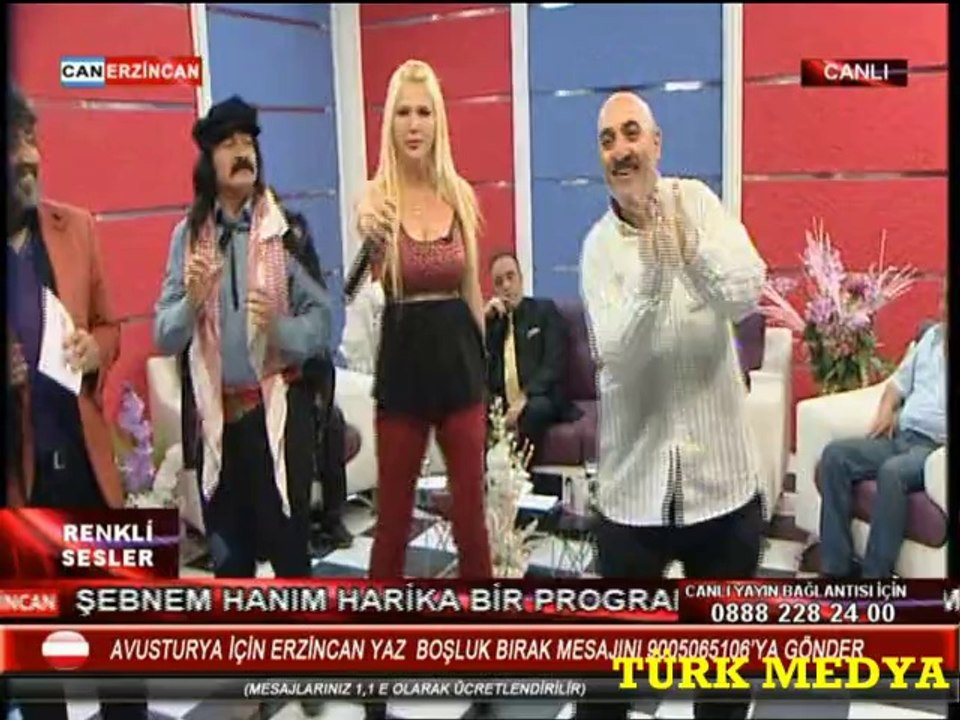 ŞEBNEM CEYHAN-HEY ONBEŞLİ-CAN ERZİNCAN TV-RENKLİ SESLER-TÜRK MEDYA.