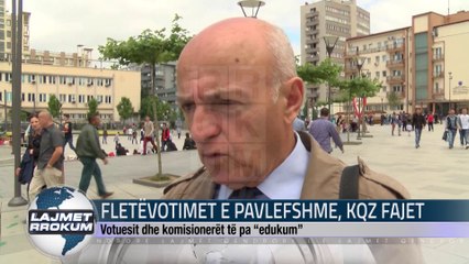 FLETËVOTIMET E PAVLEFSHME, KQZ FAJET