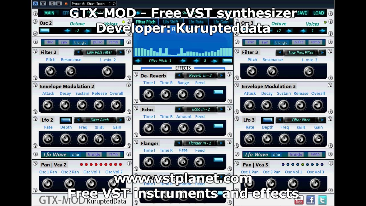 Synthesizer software - GTX MOD free - vstplanet.com