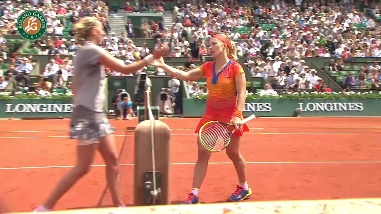 S. Kuznetsova v. P. Kvitova 2014 French Open Women's R3 Highlights